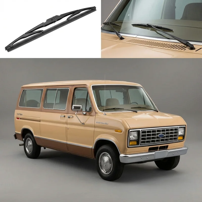 Passenger Side Wiper Blade for Ford E-100 Econoline Club Wagon (1975 - 1983) - 1